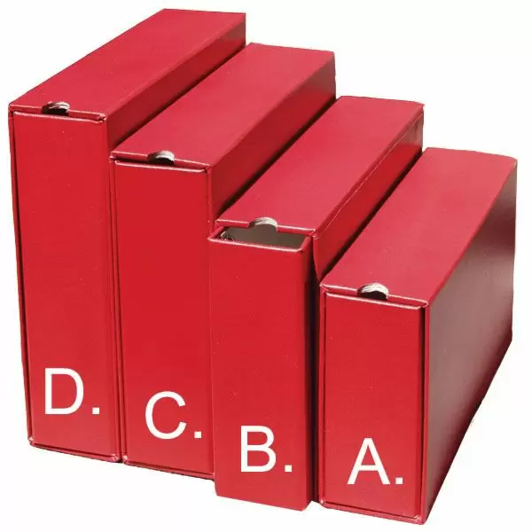 Perma/Dur Records Storage Binders For Birth, Marriage & Death Certific