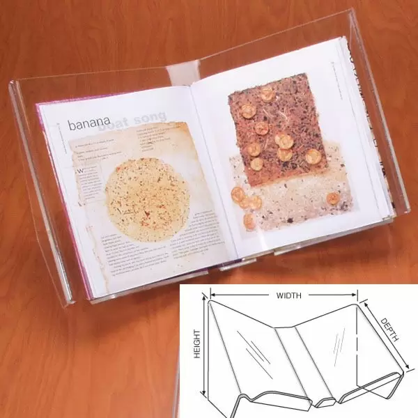 Tilt Back Open Book Stand