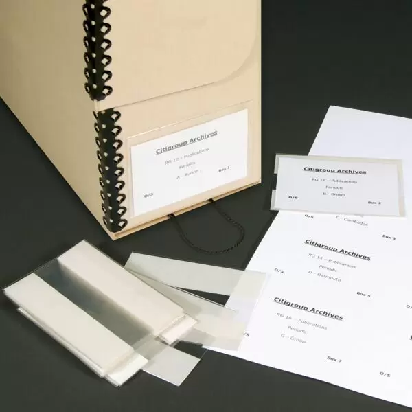 Document Box Labeling System for Archives