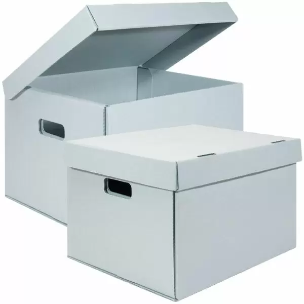 Filing box with shop lid
