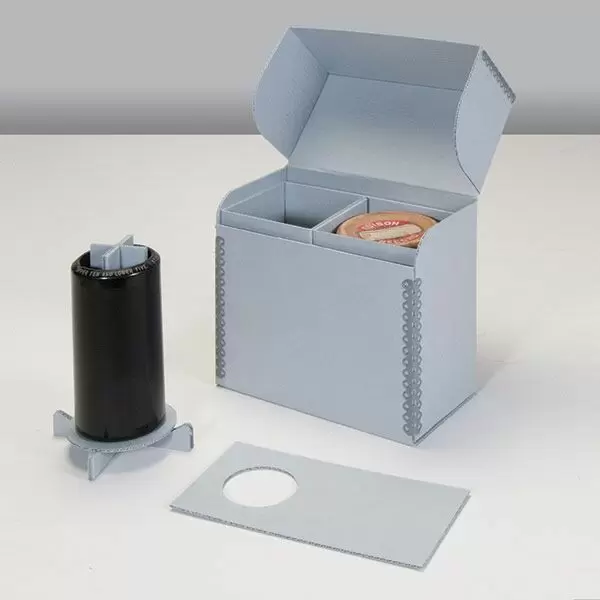 Wax Cylinder Storage Boxes