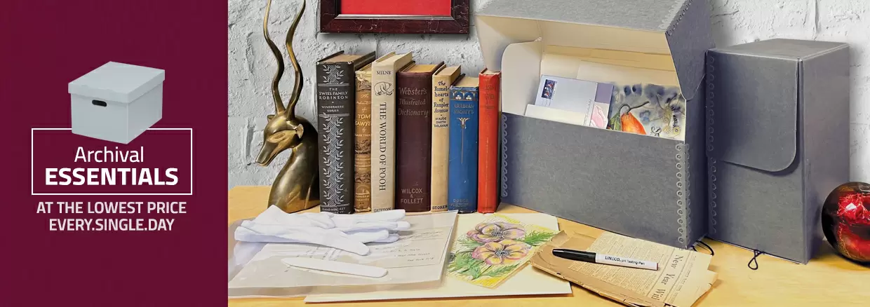 University Products Archival Under Bed Garment Storage Box