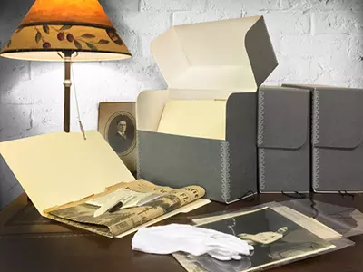 Archival Photo Boxes  Acid-Free Photo Storage Boxes