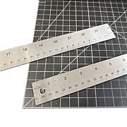 Stainless Steel Corkbacked Rulers