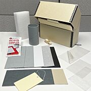 Contents of Archival Storage Materials Sample Box