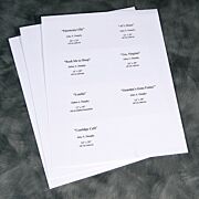 Desk Top Gallery Labels