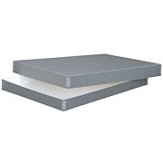 Perma/Dur Barrier Board Newspaper Storage Boxes, Gray