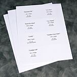 Desk Top Gallery Labels