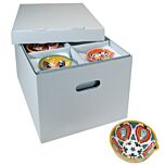 B-Flute Artifact Storage Tray System