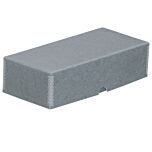 Perma/Dur Barrier Board Deep Lid Boxes, Gray
