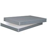 Perma/Dur Barrier Board Newspaper Storage Boxes, Gray