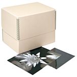 Clamshell Lid Negative/Print Storage Boxes