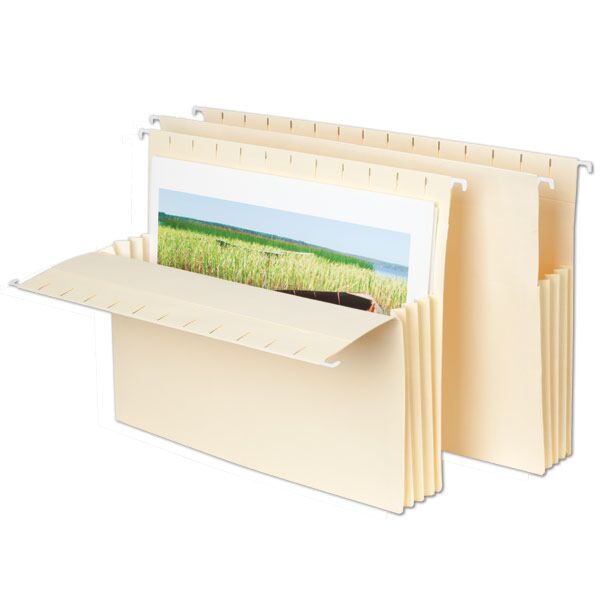 HeavyDuty Expansion Hanging File Folders