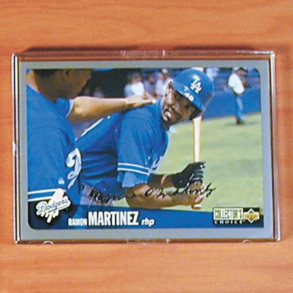 Crystal Clear Mini Snap Card Holder